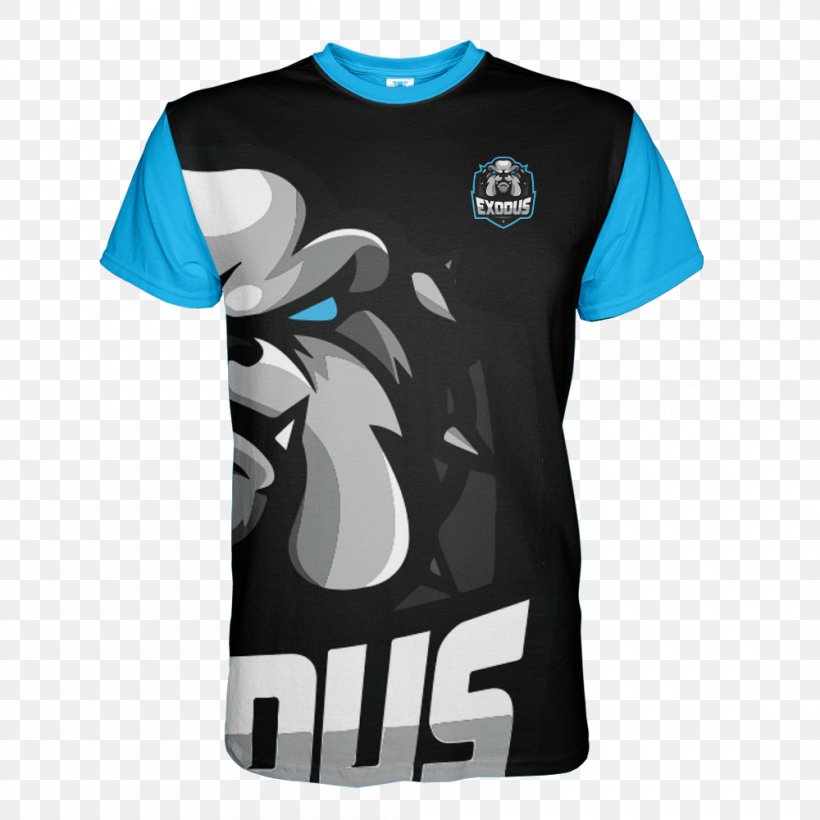 Sports Fan Jersey PlayerUnknown's Battlegrounds T-shirt Battalion 1944 Brand, PNG, 1000x1000px, Sports Fan Jersey, Active Shirt, Aqua, Battalion 1944, Black Download Free