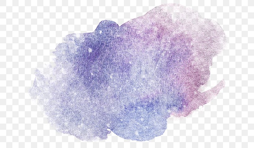Watercolor Painting Purple Blue, PNG, 667x479px, Watercolor Painting, Art, Blue, Color, Ink Download Free