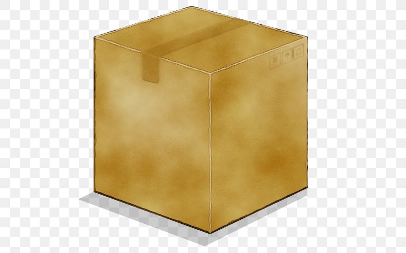 Box Yellow Brown Square Metal, PNG, 512x512px, Watercolor, Beige, Box, Brown, Metal Download Free