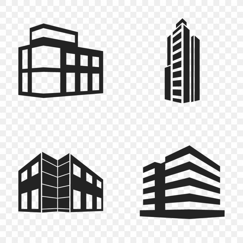 Building Business, PNG, 1016x1016px, Building, Architectural Engineering, Black And White, Brand, Building Design Download Free