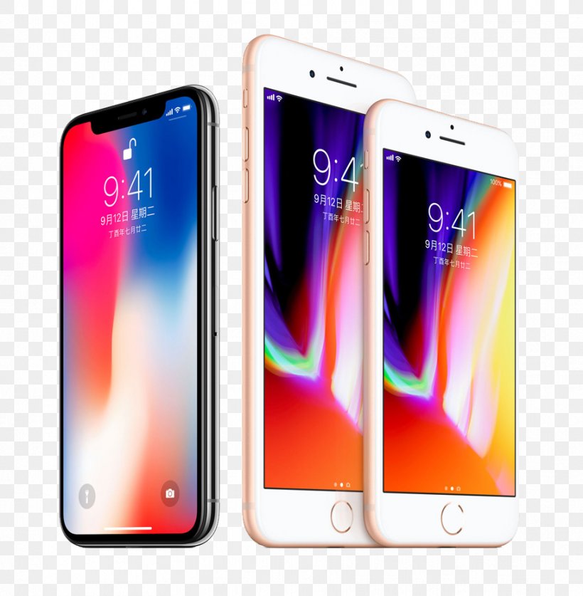 IPhone 8 IPhone X IPhone 4 Smartphone T-Mobile, PNG, 912x931px, Iphone 8 Plus, Apple, Apple A11, Communication Device, Electronic Device Download Free