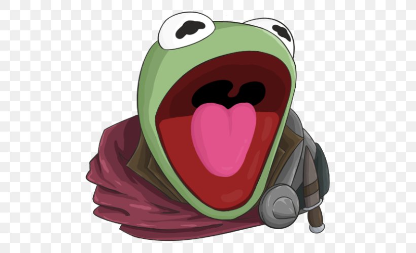 Kermit The Frog Discord Emoji, PNG, 500x500px, Watercolor, Cartoon, Flower, Frame, Heart Download Free