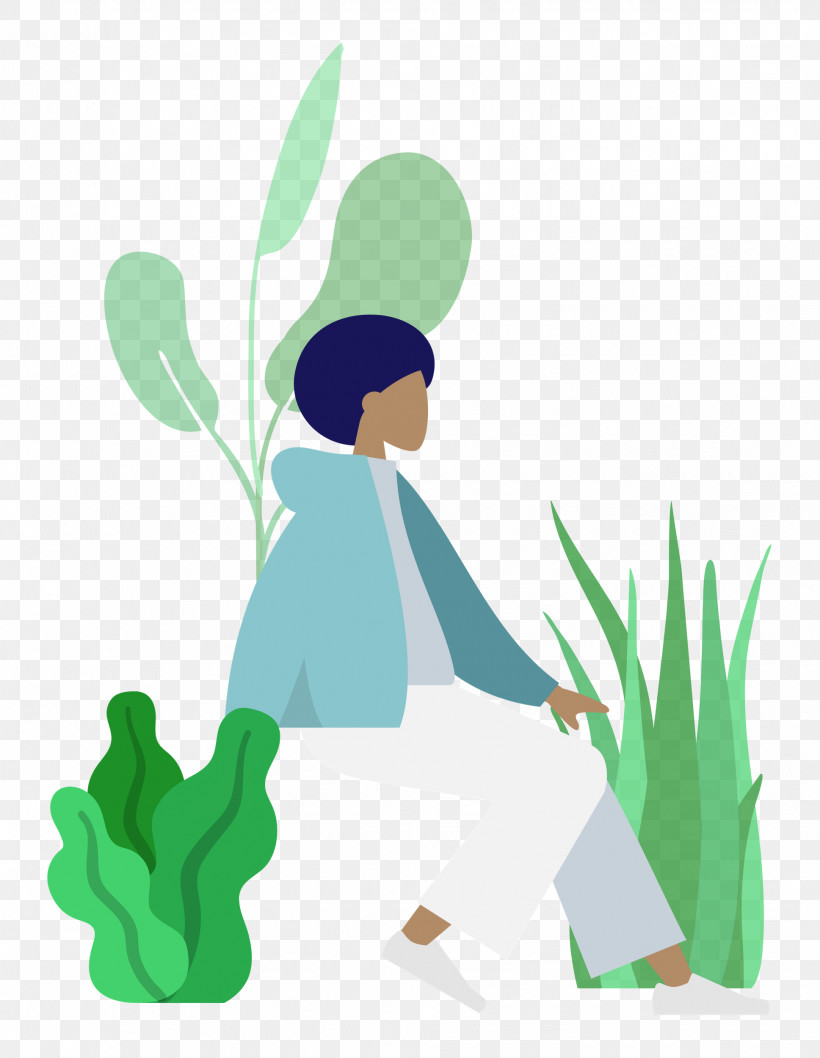 Resting Girl Plant, PNG, 1937x2500px, Resting, Artist, Cartoon, Figma, Girl Download Free