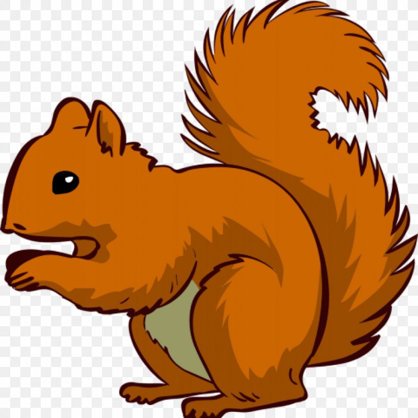 Squirrel Chipmunk Clip Art Rodent Openclipart, PNG, 1024x1024px, Squirrel, Animal Figure, Beak, Beaver, Carnivoran Download Free