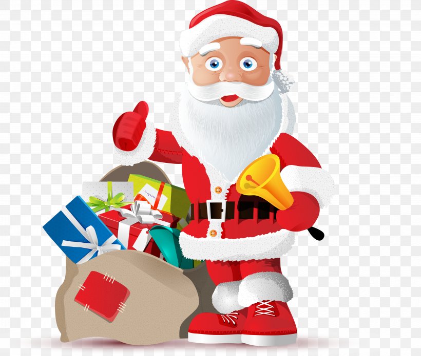 Santa Claus Vector Graphics Image Illustration Christmas Day, PNG, 4068x3451px, Santa Claus, Character, Christmas, Christmas Day, Christmas Santa Claus Download Free