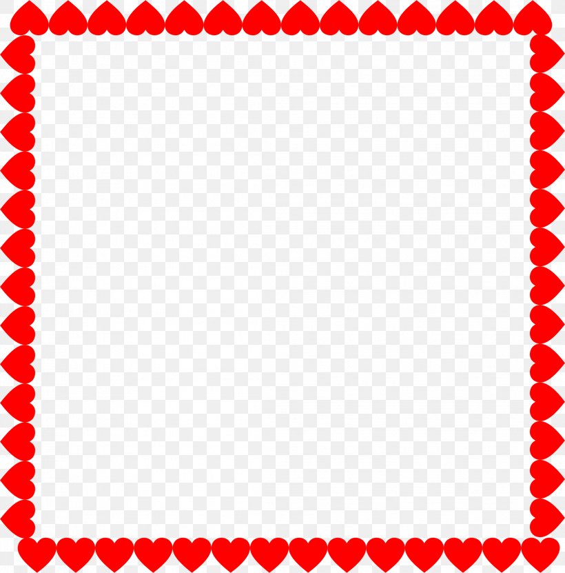 Heart Picture Frames Valentine's Day Clip Art, PNG, 2192x2224px, Heart, Area, Border, Decorative Arts, Intimate Relationship Download Free