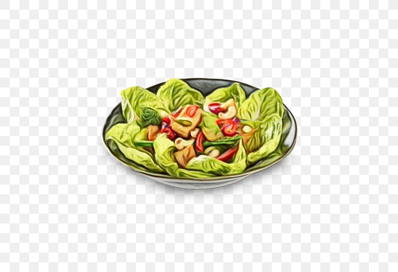 Platter Leaf Vegetable Food Plant, PNG, 560x560px, Watercolor, Dishware, Food, Leaf, Leaf Vegetable Download Free