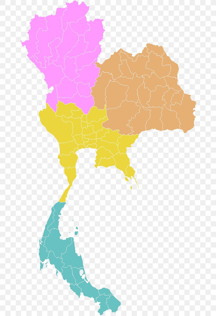 Thailand Blank Map Vector Map, PNG, 800x1200px, Thailand, Blank Map, Elevation, Image Map, Map Download Free