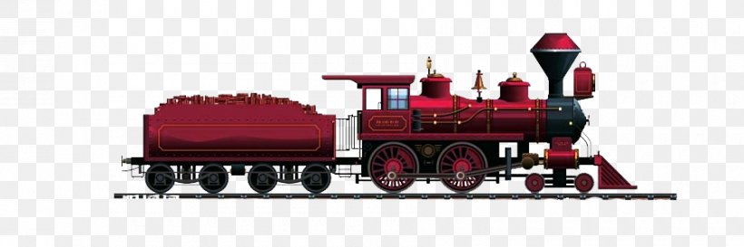 Train Rail Transport Paper Steam Locomotive, PNG, 900x300px, Train, Brand, Child, Decal, Drawing Download Free