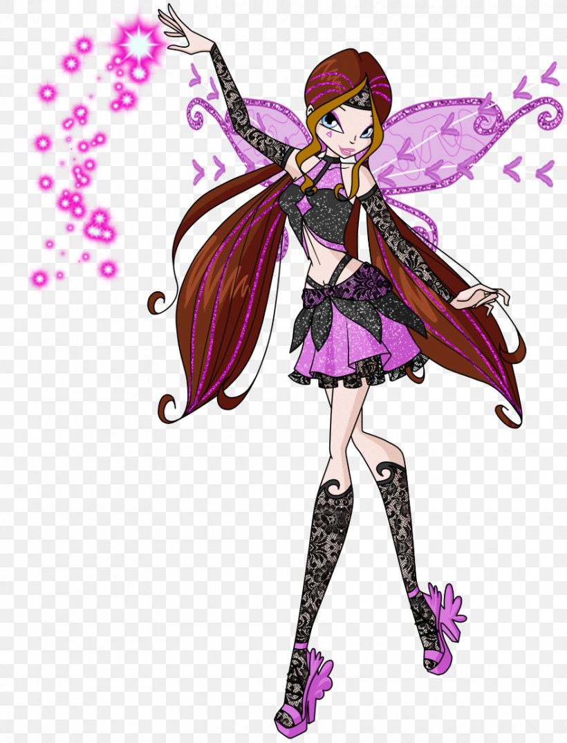 Believix Winx Fairy Image Illustration, PNG, 880x1153px, Watercolor, Cartoon, Flower, Frame, Heart Download Free