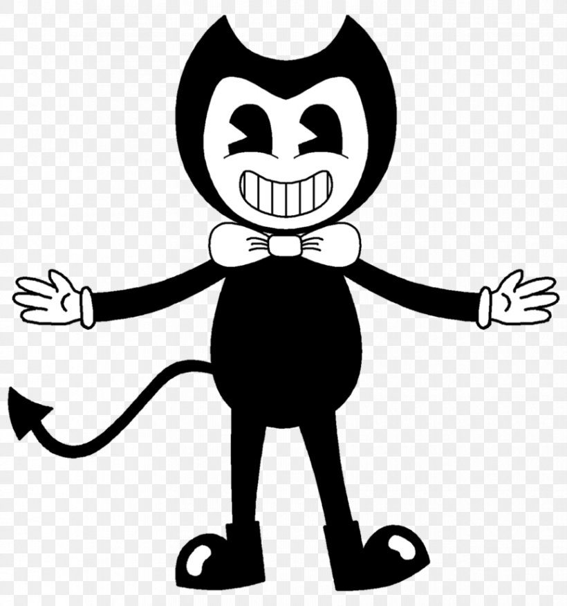 Bendy And The Ink Machine Drawing DeviantArt Video Game, PNG, 864x924px, Bendy And The Ink Machine, Art, Art Museum, Artwork, Black And White Download Free
