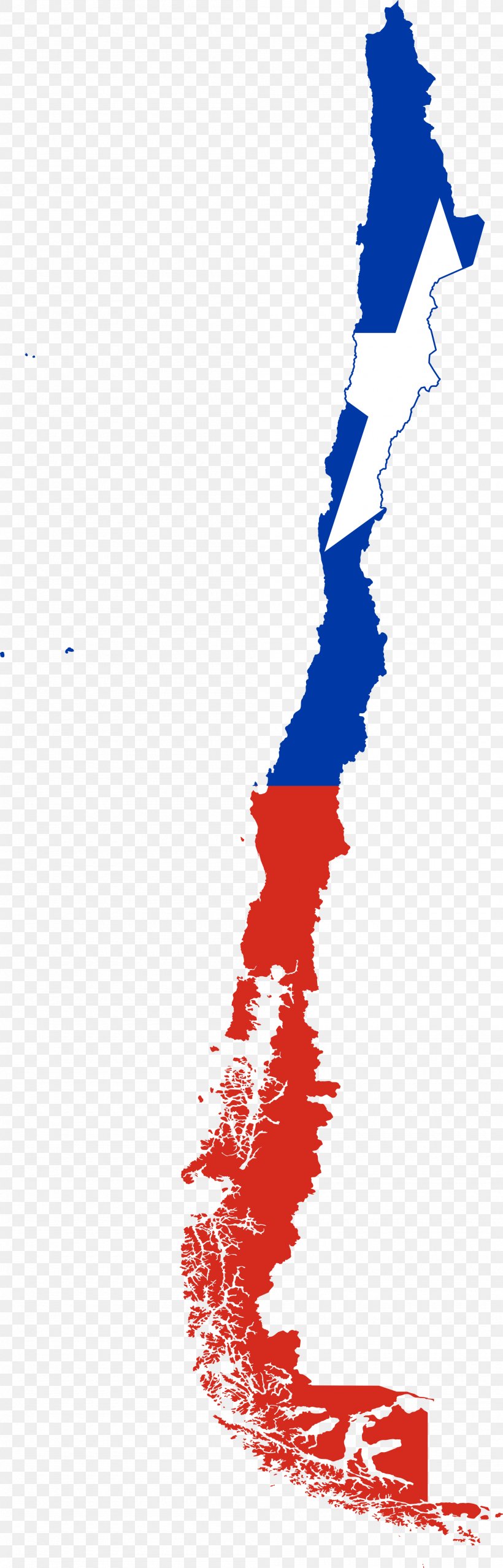 Flag Of Chile Chilean Antarctic Territory Map, PNG, 2000x6237px, Chile, Area, Art, Chilean Antarctic Territory, File Negara Flag Map Download Free