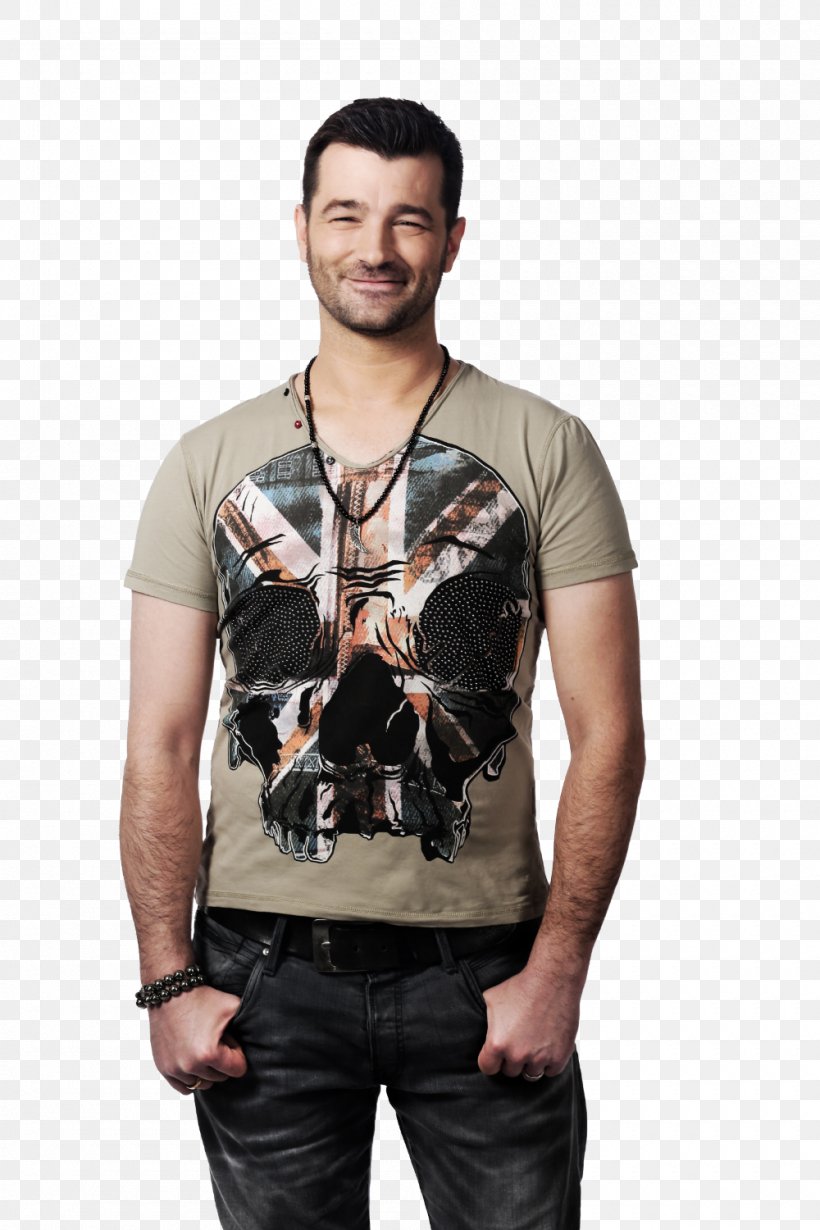 Achim Petry T-shirt Sleeve Shoulder Freestage Sicherheit & Service GmbH, PNG, 1000x1500px, Tshirt, Clothing, Father, Music Industry, Neck Download Free