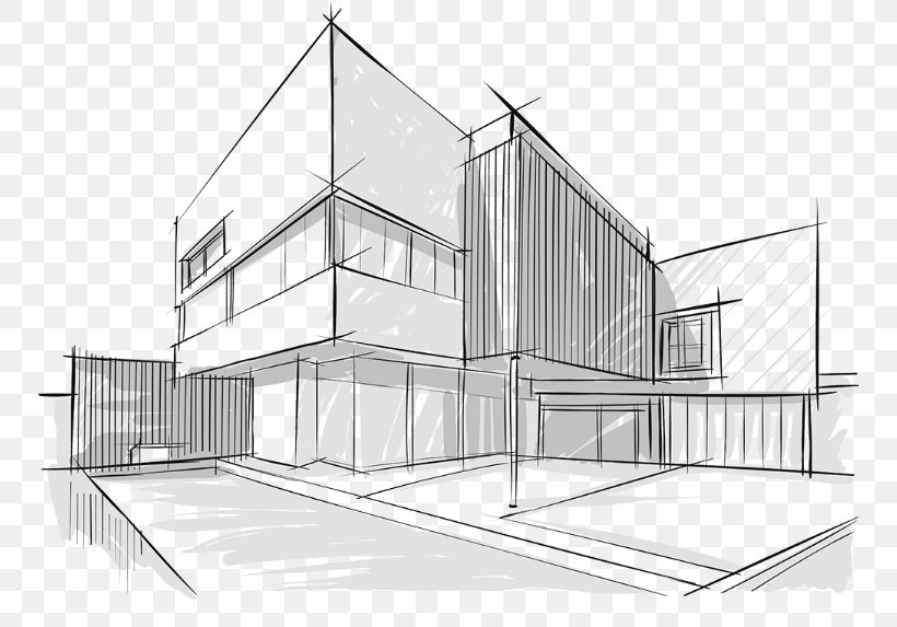 Architectural Drawing Sketch Vector Graphics Architecture, PNG, 750x573px, Architectural Drawing, Architectural Rendering, Architecture, Artwork, Building Download Free