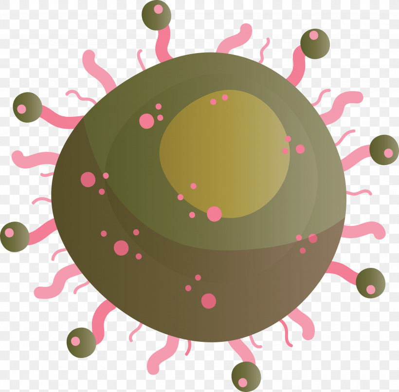 Coronavirus Corona COVID, PNG, 3000x2948px, Coronavirus, Circle, Corona, Covid, Green Download Free