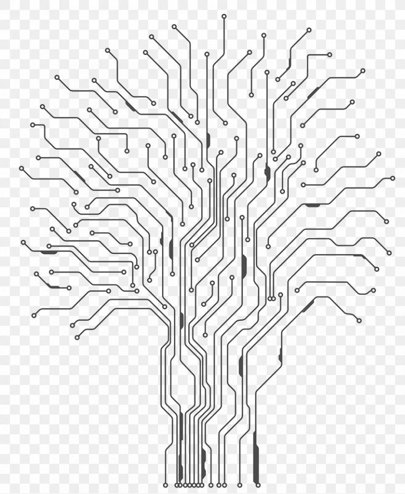 Electronic Circuit Electronics Printed Circuit Board Tattoo Wiring Diagram, PNG, 850x1038px, Electronic Circuit, Black And White, Circuit Design, Circuit Diagram, Diagram Download Free