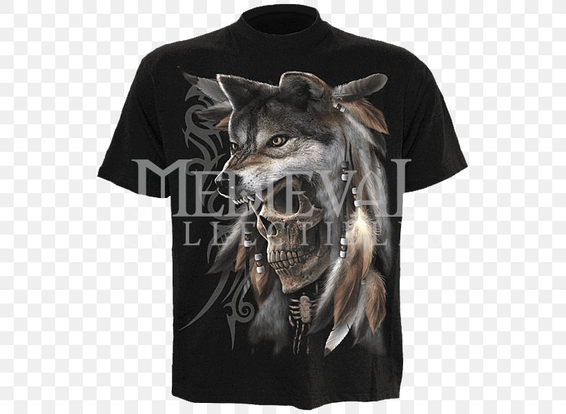 Human Skull Symbolism Tattoo Indian Wolf Skeleton, PNG, 600x600px, Human Skull Symbolism, Black Wolf, Brand, Clothing, Face Download Free