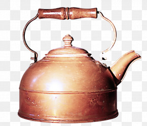 Kettle Copper Metal Stovetop Kettle Teapot PNG