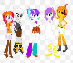 Equestria Girls Dolls - My Little Pony: Equestria Girls Clip Art Illustration Clothing DeviantArt PNG