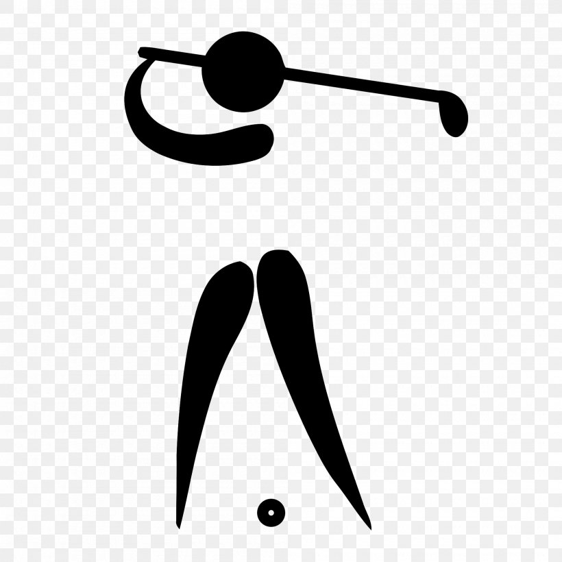 Golf At The Youth Olympic Games Golf At The Summer Olympics Links Golf Club, PNG, 2000x2000px, Golf, Artwork, Black, Black And White, Body Jewelry Download Free