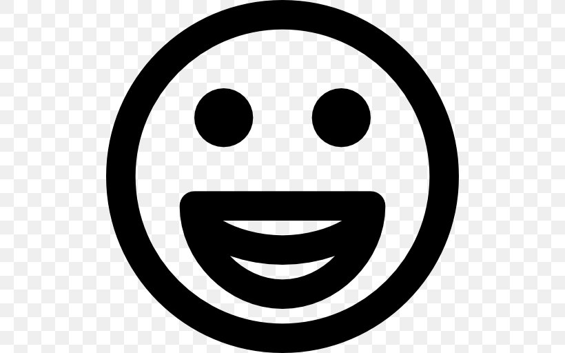 Smiley Mouth Emoticon Face, PNG, 512x512px, Smiley, Black And White, Emoji, Emoticon, Emotion Download Free