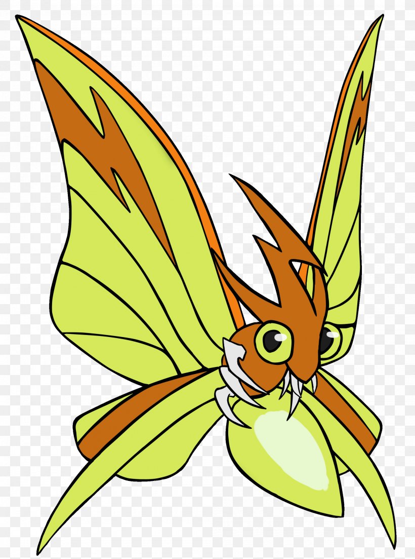 Venomoth Monarch Butterfly Venonat Insect, PNG, 2000x2692px, Venomoth, Botany, Brushfooted Butterflies, Butterfly, Cartoon Download Free