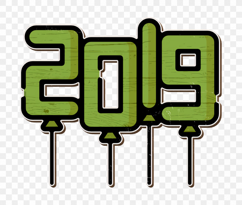 2019 Icon New Year Icon, PNG, 1238x1052px, New Year Icon, Geometry, Green, Line, Logo Download Free