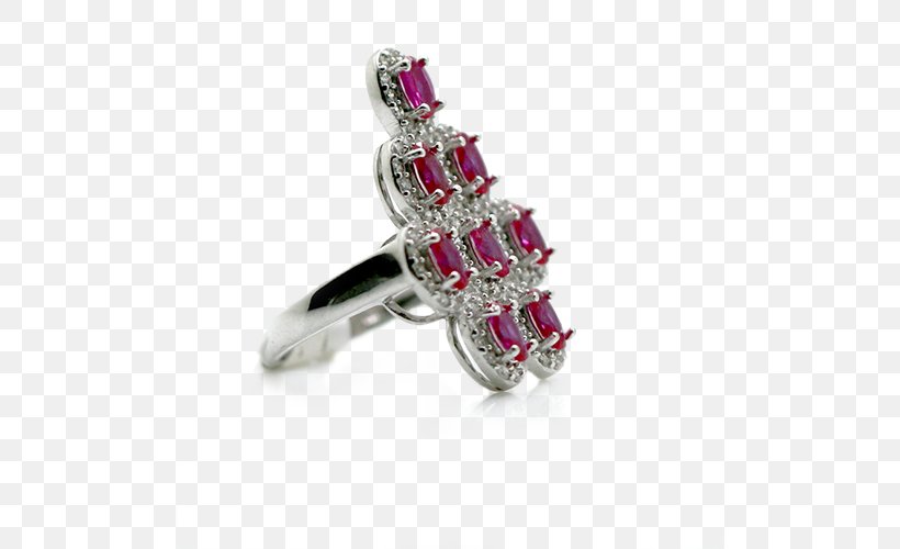 Ruby Sapphire Bling-bling Silver Body Jewellery, PNG, 500x500px, Ruby, Bling Bling, Blingbling, Body Jewellery, Body Jewelry Download Free