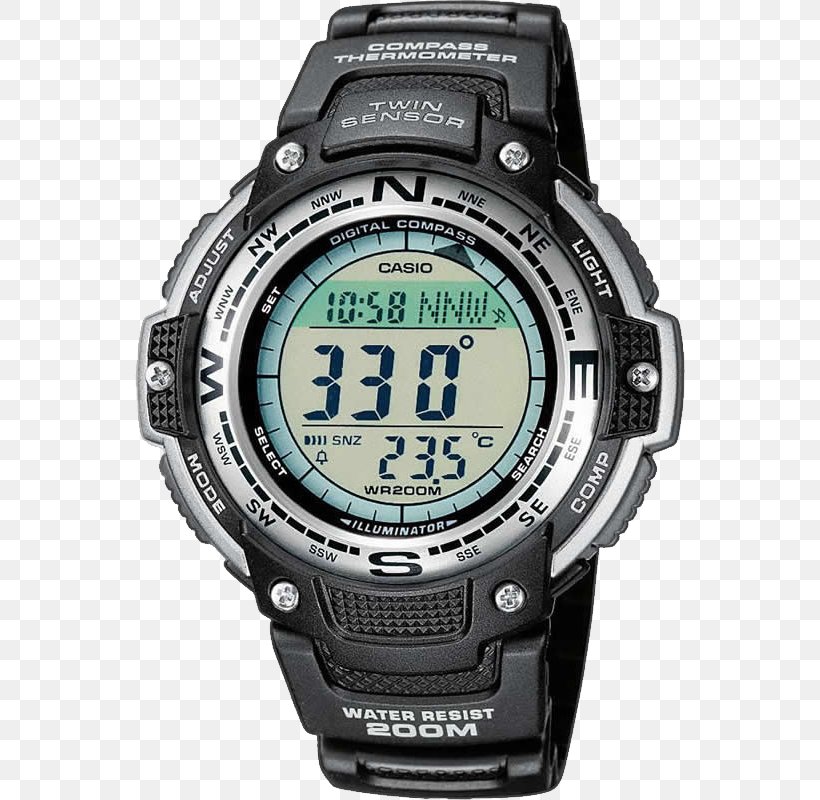 Casio Watch Clock Pro Trek Water Resistant Mark, PNG, 550x800px, Casio, Brand, Clock, Dive Computer, Hardware Download Free