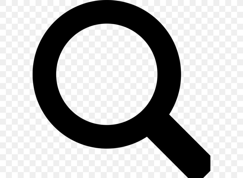 Lens Magnifying Glass Clip Art, PNG, 600x600px, Lens, Black And White, Magnification, Magnifying Glass, Symbol Download Free