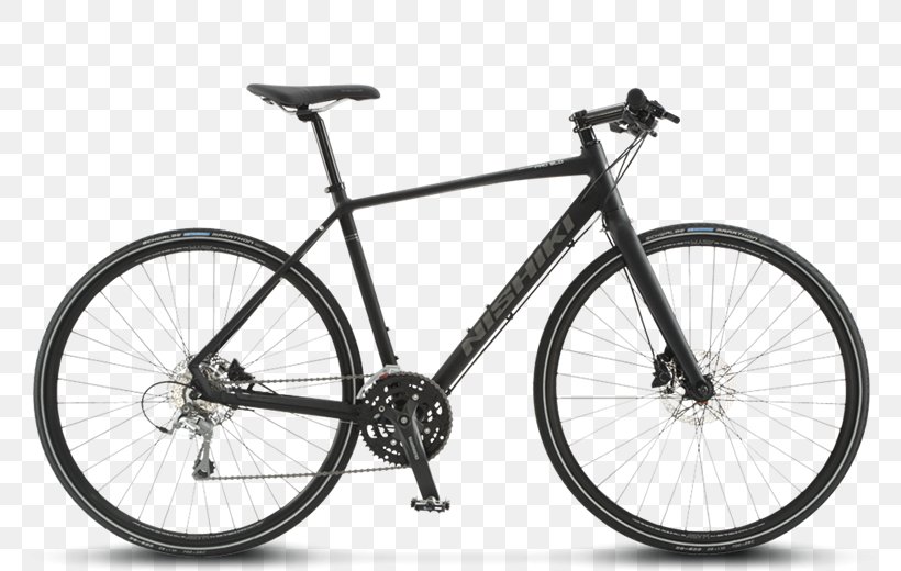 Hybrid Bicycle Merida Industry Co. Ltd. Road Bicycle Cube Bikes, PNG, 800x520px, Bicycle, Automotive Tire, Bicycle Accessory, Bicycle Drivetrain Part, Bicycle Forks Download Free