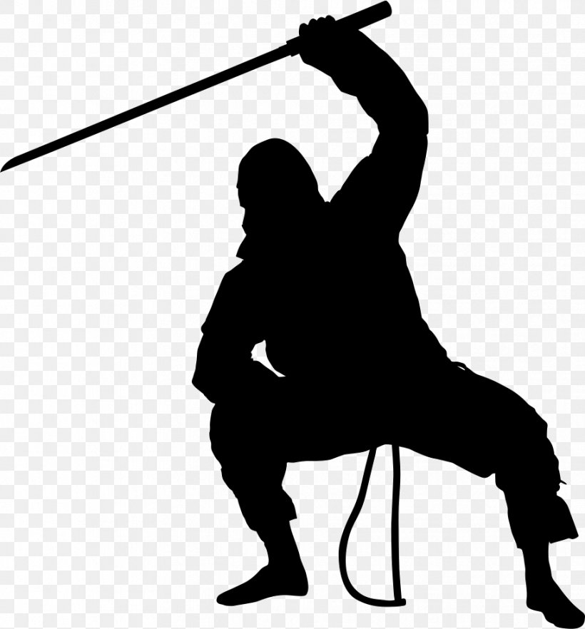 Silhouette Decal Sticker Ninja Die Cutting, PNG, 912x981px, Silhouette, Advertising, Black, Black And White, Brand Download Free