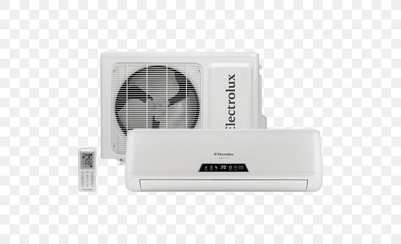 Air Conditioning Electrolux Sistema Split British Thermal Unit, PNG, 500x500px, Air Conditioning, Air, British Thermal Unit, Cold, Electrolux Download Free