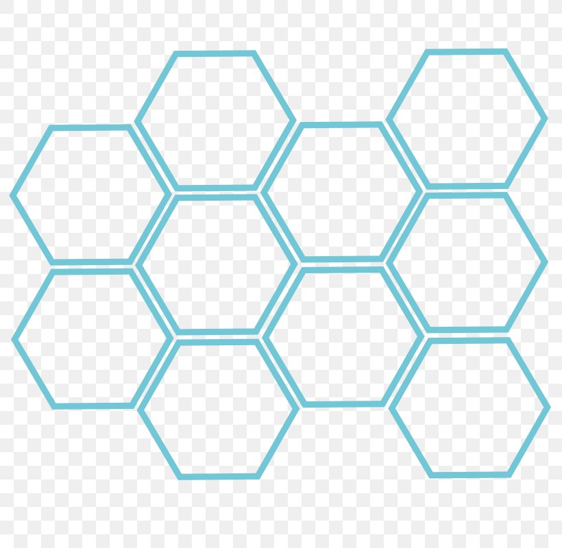 European Dark Bee Hexagon Honeycomb Honey Bee, PNG, 800x800px, Honeycomb, Area, Beehive, Blue, Chart Download Free