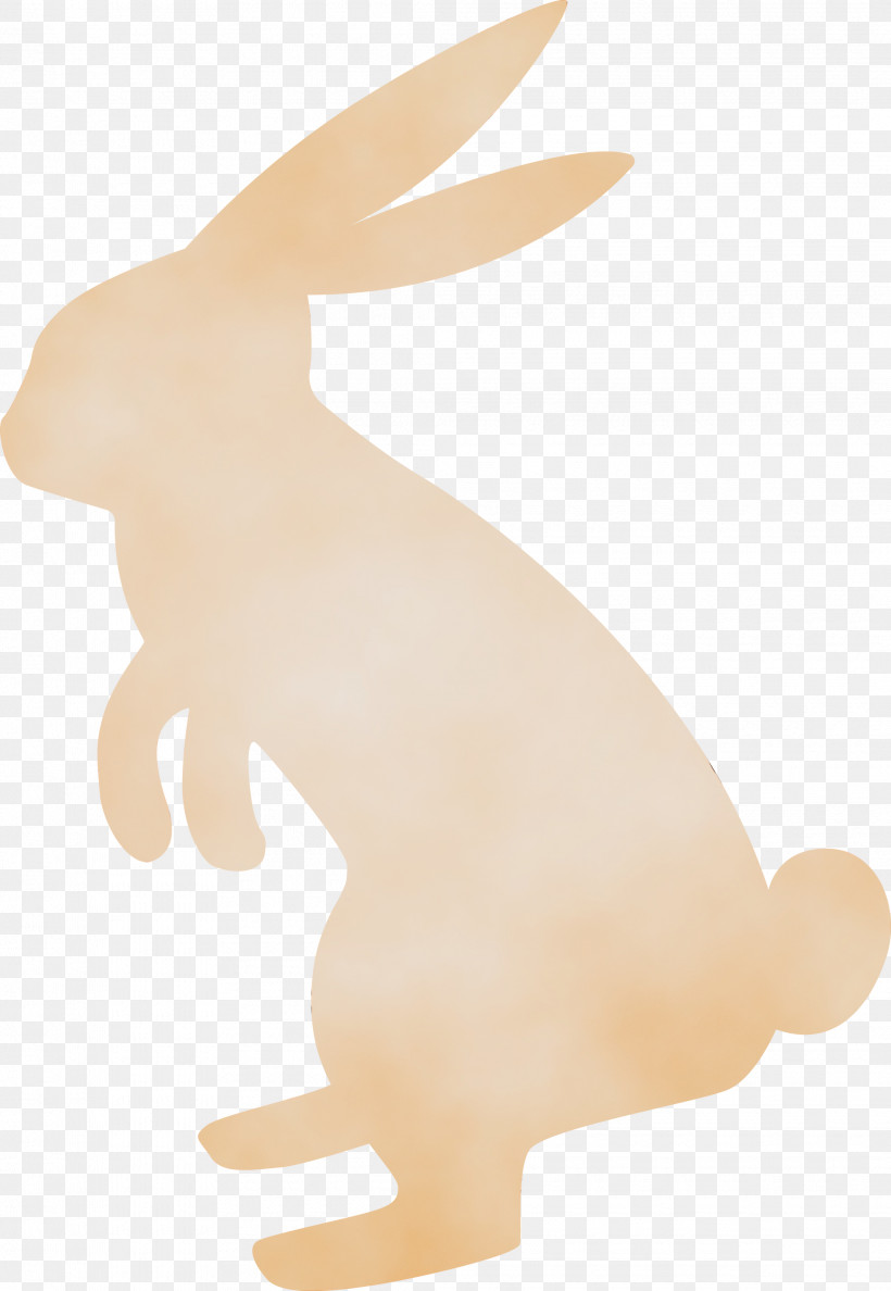 Rabbit Animal Figure Hare Rabbits And Hares Tail, PNG, 2070x3000px, Easter Bunny, Animal Figure, Easter Day, Hare, Paint Download Free
