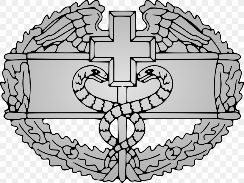 United States Combat Medical Badge Expert Field Medical Badge 68W, PNG, 2000x1500px, United States, Area, Army, Badge, Black And White Download Free