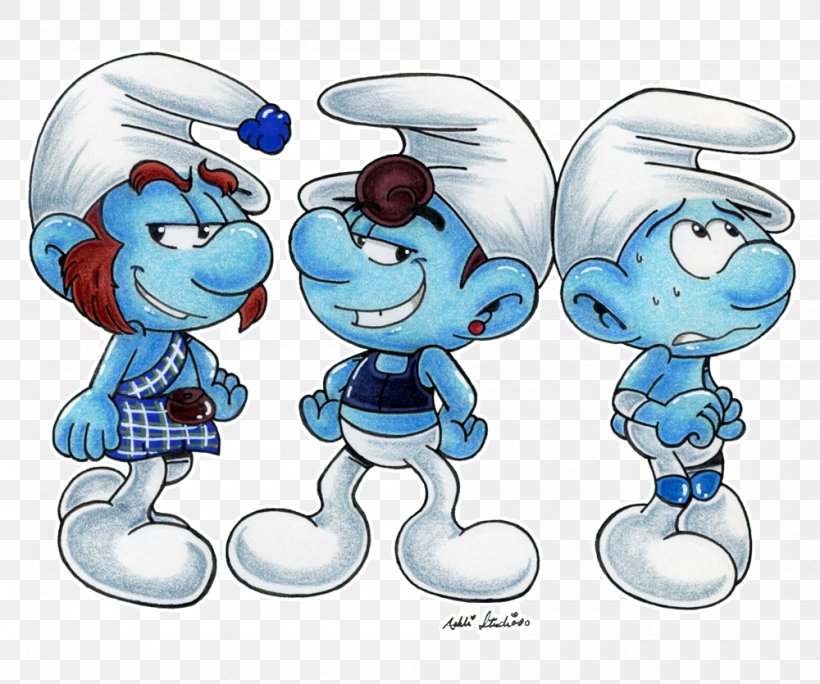 Gutsy Smurf Baby Smurf Smurfette Brainy Smurf The Smurfs, PNG, 1000x835px, Watercolor, Cartoon, Flower, Frame, Heart Download Free