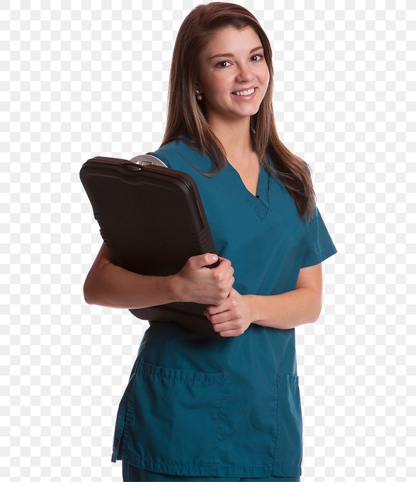 Professional Sleeve Stethoscope Nurse Practitioner Scrubs, PNG, 517x950px, Professional, Abdomen, Arm, Blue, Brown Hair Download Free