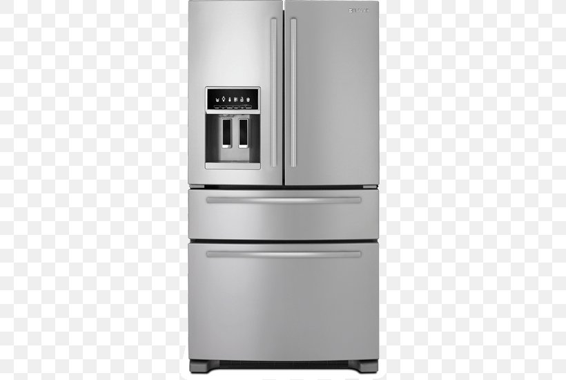Kitchenaid Architect II KFXS25RY Refrigerator Home Appliance Refrigeration, PNG, 550x550px, Kitchenaid, Dishwasher, Door, Drawer, Freezers Download Free