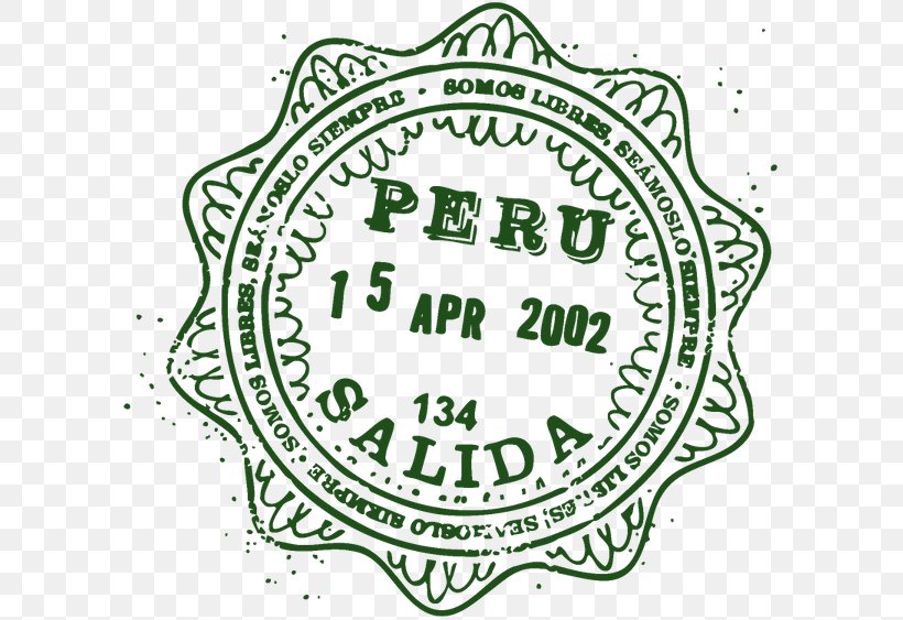 Passport Stamp Peru World Passport Postage Stamps, PNG, 600x563px, Passport Stamp, Area, Australian Passport, Brand, Creative Arts Download Free