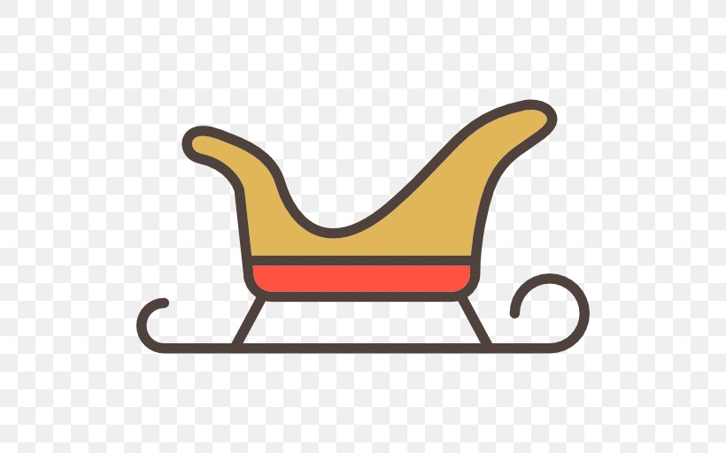 Santa Claus Sled Icon, PNG, 512x512px, Santa Claus, Area, Chair, Christmas, Furniture Download Free