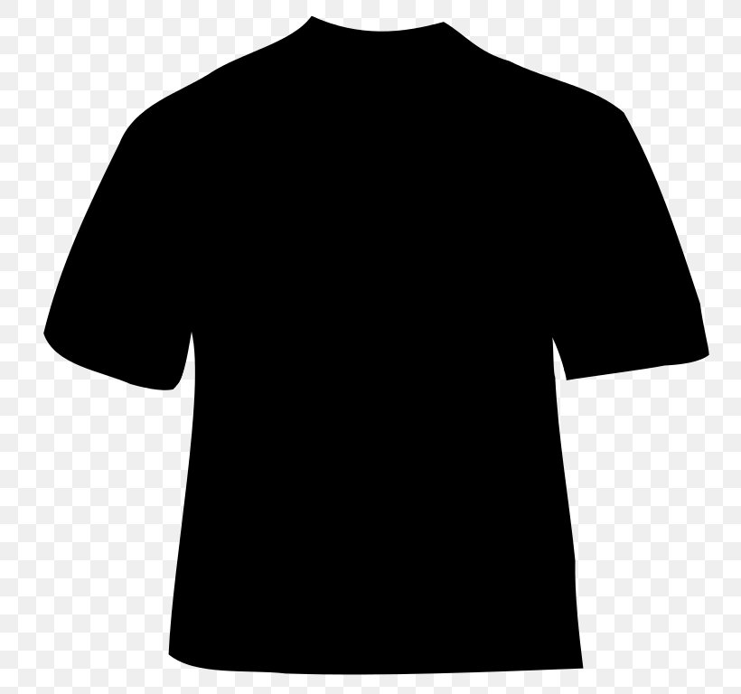 T-shirt Shoulder Sleeve, PNG, 768x768px, Tshirt, Black, Black M, Clothing, Cutting Download Free