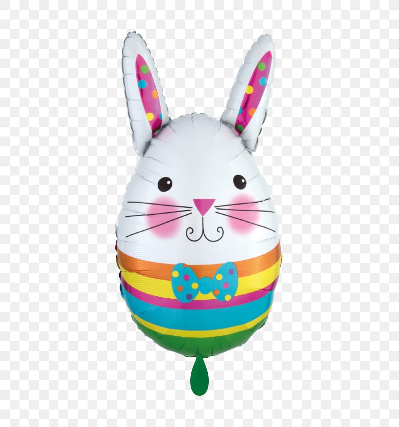 Easter Bunny Easter Egg Balloon Rabbit, PNG, 606x876px, Easter Bunny, Animal Figure, Balloon, Birthday, Easter Download Free