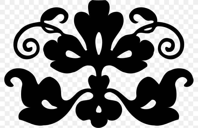 Graphic Design Clip Art, PNG, 785x530px, Drawing, Black, Black And White, Flower, Leaf Download Free