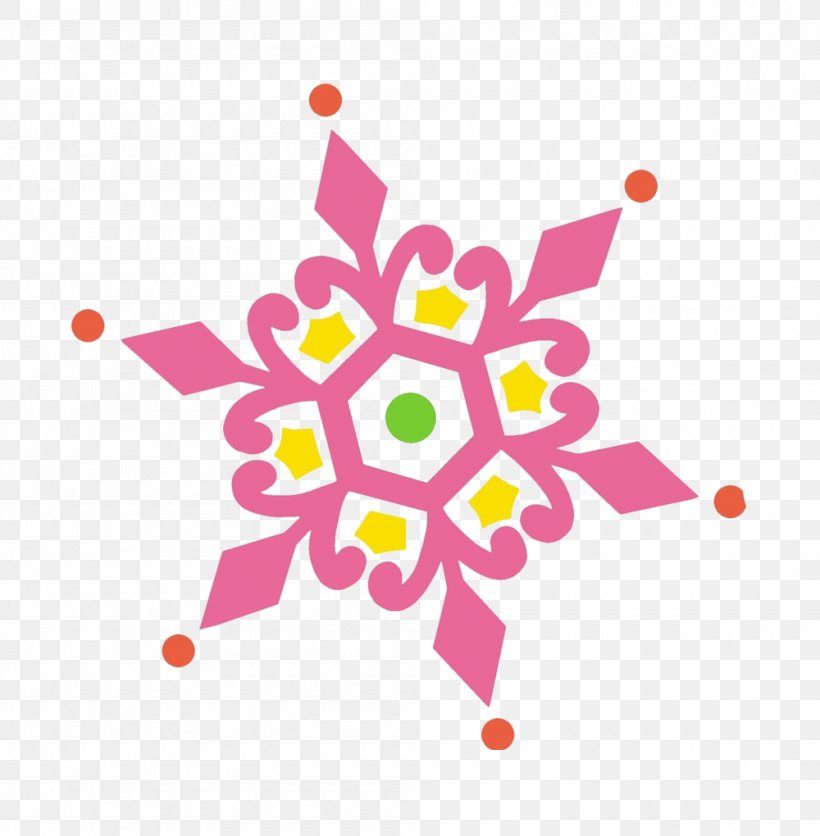 Pink Snowflake Clip Art, PNG, 1000x1020px, Pink, Area, Magenta, Petal, Point Download Free