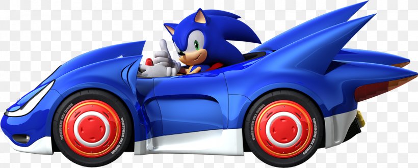 Sonic & Sega All-Stars Racing Sonic The Hedgehog Sonic & All-Stars Racing Transformed Sonic Forces Sonic R, PNG, 1553x625px, Sonic Sega Allstars Racing, Ariciul Sonic, Automotive Design, Blue, Car Download Free