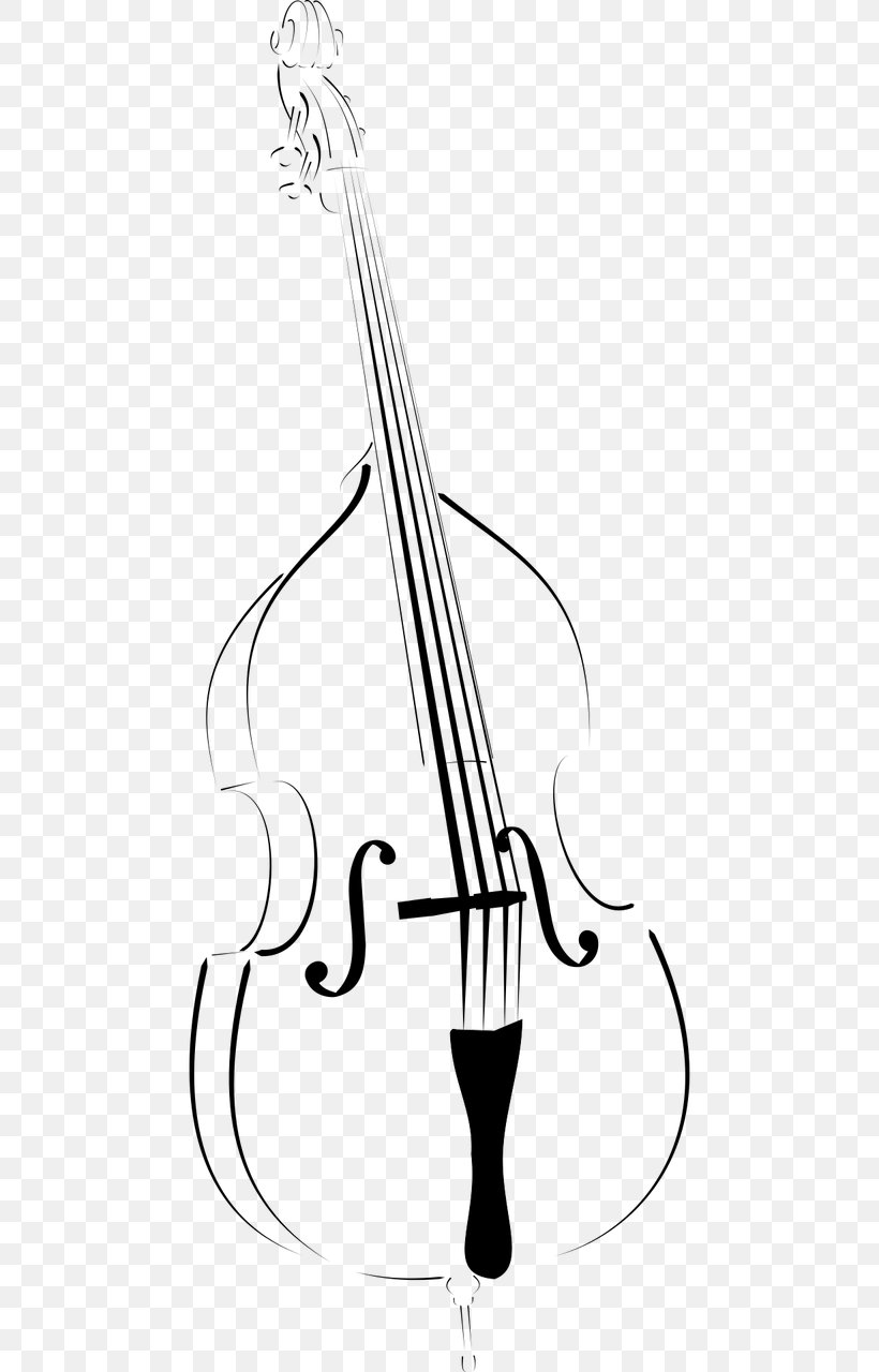 Bass Violin Double Bass Violone, PNG, 640x1280px, Watercolor, Cartoon, Flower, Frame, Heart Download Free
