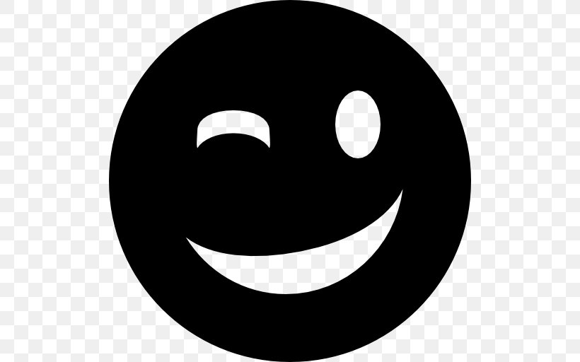 Smiley Emoticon Text Messaging, PNG, 512x512px, Smiley, Black And White, Emoticon, Eye, Face Download Free