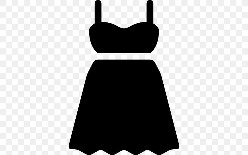 Dress, PNG, 512x512px, Dress, Black, Black And White, Clothing, Female Download Free