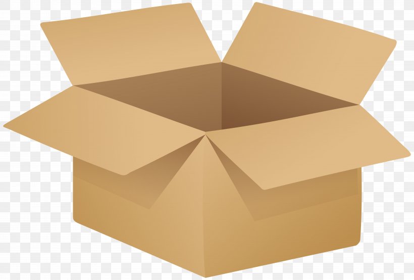 Cardboard Box Corrugated Fiberboard Clip Art, PNG, 8000x5411px ...